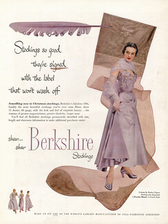 Berkshire (Hosiery, Stockings) 1950 Pauline Trigère