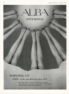 Alba (Hosiery) 1950 Stockings