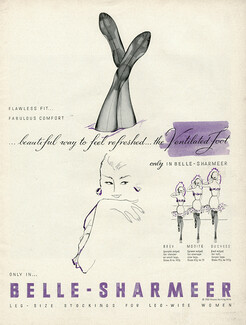 Belle-Sharmeer (Hosiery, Stockings) 1953