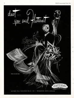 Flatternit (Hosiery) 1948 Stockings