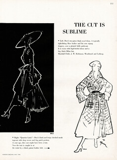 Christian Dior 1948 The Cut is Sublime, René Gruau