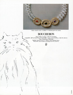 Boucheron 1980 Necklace, Cat
