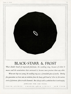 Black Starr & Frost (Jewels) 1926