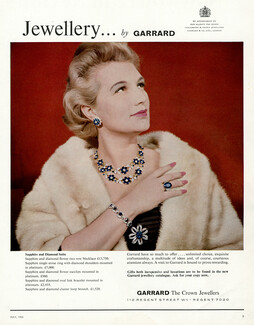 Garrard (Jewellery) 1965 Sapphire and Diamond Suite