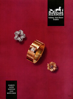 Hermès (Jewels) 1958 Watch & Clips