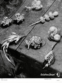 Création Grossé (Jewels) 1961 Photo Pottier