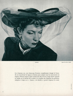 Legroux Soeurs 1947 Necklace, Earrings, Van Cleef & Arpels, Photo Willy Maywald