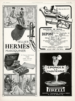 Hermès 1925 Vanity Case, Luggage, Saddle Polo, Maurice Taquoy