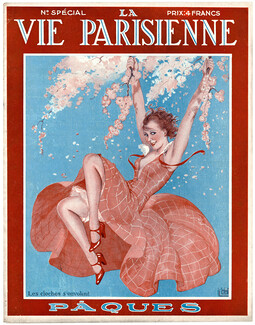 Léonnec 1930 Pâques, Les cloches s'envolent, La Vie Parisienne Cover