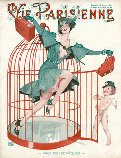 Léonnec 1930 Vacances de Pâques, Bird cage