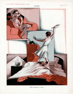Fabius Lorenzi 1930 L'Amour, Pièce classique en 3 actes
