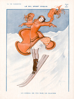 Zajac 1922 Le Ski Sport Exquis, Wind Dress Up
