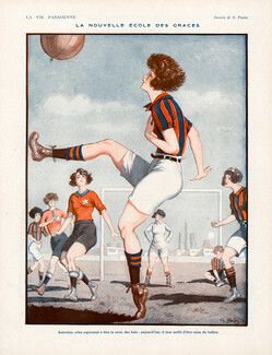 Georges Pavis 1922 Women's Soccer, Football