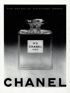 Chanel (Perfumes) 1956 Numéro 5 (version grey, top text)