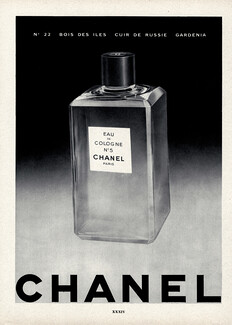 Chanel (Perfumes) 1954 Eau de Cologne Numéro 5