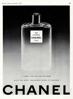 Chanel (Perfumes) 1949 Eau de Cologne Numéro 5 (version flat bottle)