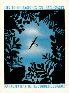 Caron (Perfumes) 1934 En Avion, In Flight