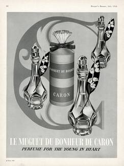 Caron, Perfumes — Vintage original prints
