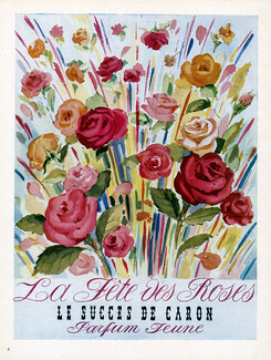 Caron (Perfumes) 1950 La Fête des Roses