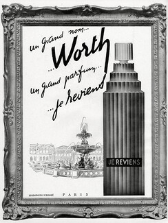 Worth (Perfumes) 1951 Je Reviens