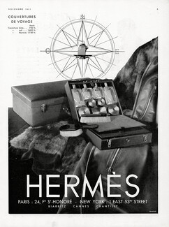 Hermès (Luggage) 1931 Couvertures de Voyage