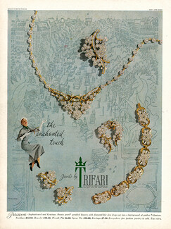 Trifari 1952 Parisienne Pearl Jewels