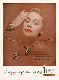 Trifari (Jewels) 1950 Forbidden Fruit