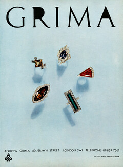 Andrew Grima (High Jewelry) 1969 London