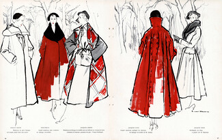 Maggy Rouff, Molyneux, Jacques Griffe, Jacques Fath, Jacques Heim 1949 Bernard Blossac