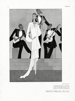 André Brunswick 1929 Breitschwantz Blanc, Jazz Band