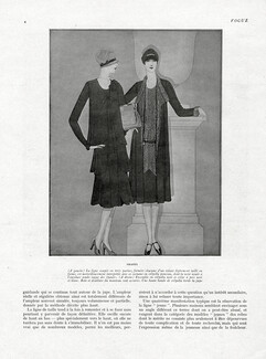 Chanel 1926 Douglas Pollard, Black Dresses