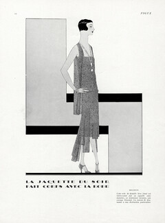 Molyneux 1929 Embroidery Dress Lee Creelman Erickson