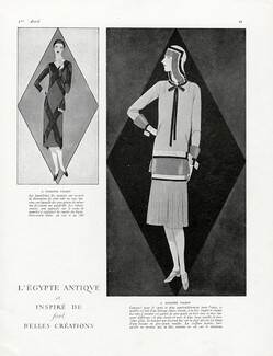 Suzanne Talbot (Couture) 1926 Benito, Egyptian Style