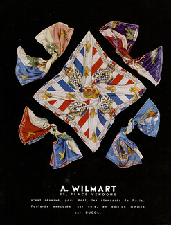 Wilmart (Scarf) 1947 Bucol Silk