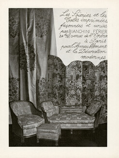 Bianchini Férier 1929 Ameublement et décoration