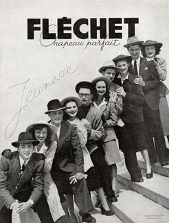 Fléchet (Men's Hats) 1949 Photo Gorsky-Triora