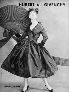 Givenchy 1954 Ruban de Moire Noire de Marcel Guillemin, Photo Clarke