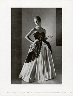 Callot Soeurs 1946 Evening Dress, Photo Pottier