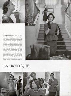 Robert Piguet 1950 Dans sa Boutique, Photo Randall