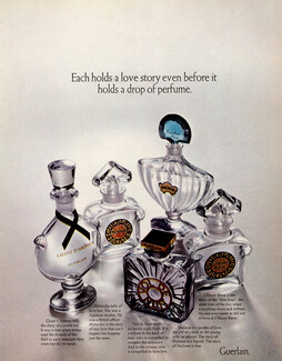 Guerlain (Perfumes) 1970 Chant D'Arômes, Mitsouko, Vol De Nuit, Shalimar, L'Heure Bleue