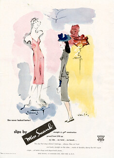 Miss Swank (Lingerie) 1945 Nightgown, Marcel Vertès, Venus De Milo