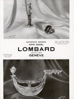Lombard (High Jewelry) 1949 John Badel, Fabergé, Genève
