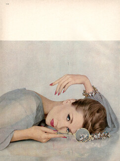 Schlumberger (High Jewelry) 1957 Tiffany, Photo Louise Dahl-Wolfe