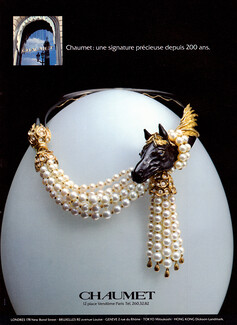 Chaumet (Jewels) 1982 Horse Necklace
