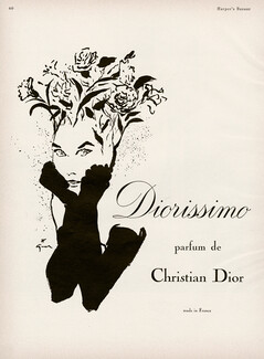 Christian Dior (Perfumes) 1958 Diorissimo, René Gruau