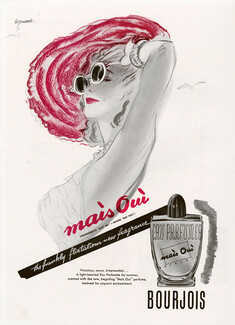 Bourjois (Perfumes) 1940 "Mais Oui", Leonard
