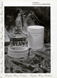Balenciaga (Perfumes) 1957 Quadrille