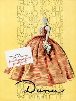 Dana (Perfumes) 1947 Miss Dana Eliane Valois, Facon Marrec