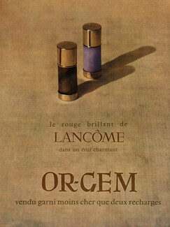 Lancôme (Cosmetics) 1955 Or-Gem, Lipstick