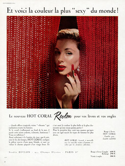 Revlon (Cosmetics) 1955 Hot Coral, Lipstick